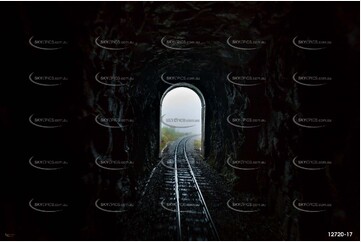 White Pass Railway Tunnel Aerial Photography