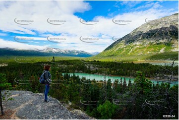 Back Country View - Bennett BC Canada Aerial Photography