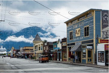 Broadway Skagway Alaska Aerial Photography