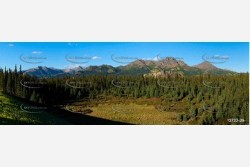 Mountain Range - Alaska Aerial Photography