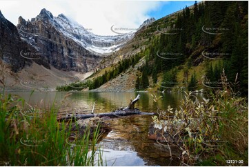 Lake Agnes Aerial Photography