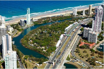Macintosh Island Park - Gold Coast QLD Aerial Photography