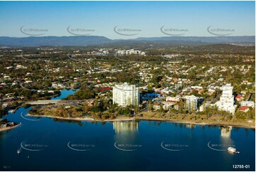 Marine Parade - Labrador Gold Coast QLD Aerial Photography