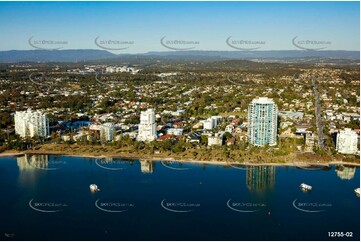 Marine Parade - Labrador Gold Coast QLD Aerial Photography