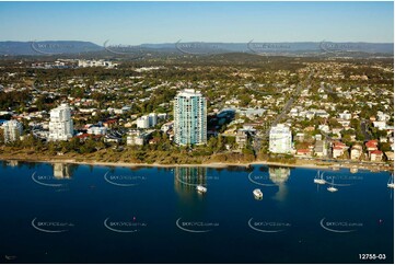 Marine Parade - Labrador Gold Coast QLD Aerial Photography