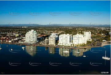 Marine Parade - Labrador Gold Coast QLD Aerial Photography