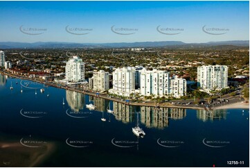 Marine Parade - Labrador Gold Coast QLD Aerial Photography