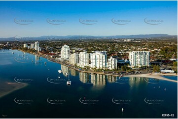 Marine Parade - Labrador Gold Coast QLD Aerial Photography