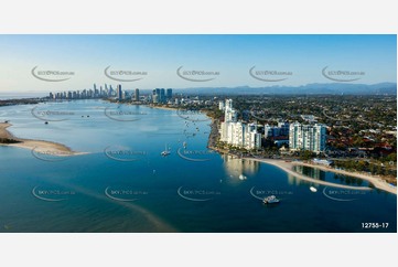 Marine Parade - Labrador Gold Coast QLD Aerial Photography