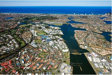 Aerial Photo Varsity Lakes QLD 4227 QLD Aerial Photography