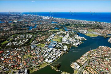 Aerial Photo Varsity Lakes QLD 4227 QLD Aerial Photography