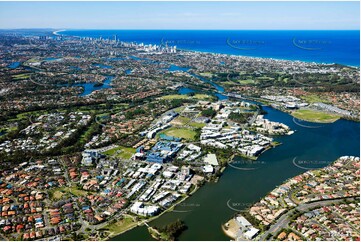 Aerial Photo Varsity Lakes QLD 4227 QLD Aerial Photography