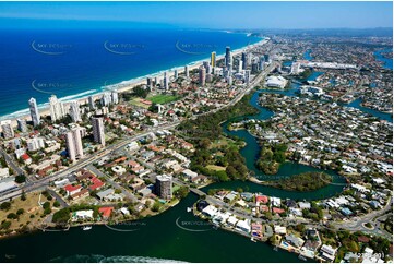 Broadbeach Waters QLD 4218 QLD Aerial Photography