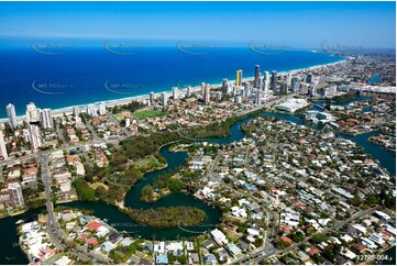 Broadbeach Waters QLD 4218 QLD Aerial Photography