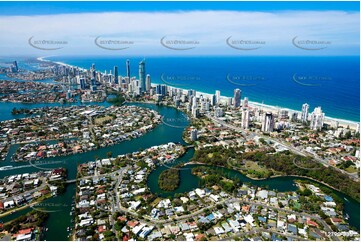 Broadbeach Waters QLD 4218 QLD Aerial Photography