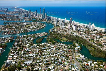 Broadbeach Waters QLD 4218 QLD Aerial Photography