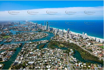 Broadbeach Waters QLD 4218 QLD Aerial Photography