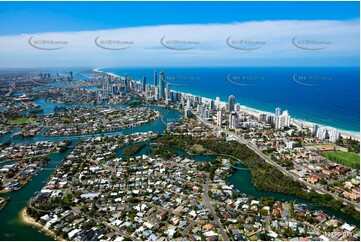 Broadbeach Waters QLD 4218 QLD Aerial Photography