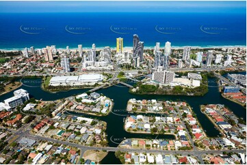 Broadbeach Waters QLD 4218 QLD Aerial Photography