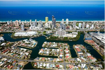 Broadbeach Waters QLD 4218 QLD Aerial Photography