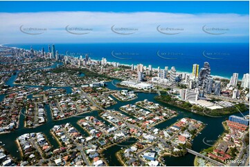 Broadbeach Waters QLD 4218 QLD Aerial Photography