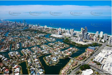 Broadbeach Waters QLD 4218 QLD Aerial Photography