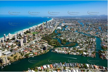 Broadbeach Waters QLD 4218 QLD Aerial Photography