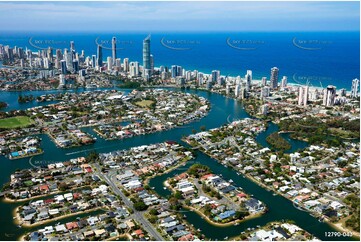 Broadbeach Waters QLD 4218 QLD Aerial Photography