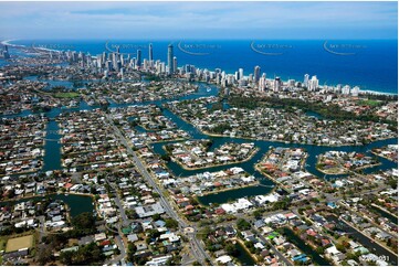 Broadbeach Waters QLD 4218 QLD Aerial Photography