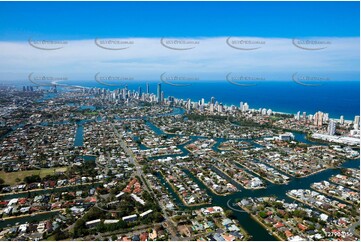 Broadbeach Waters QLD 4218 QLD Aerial Photography