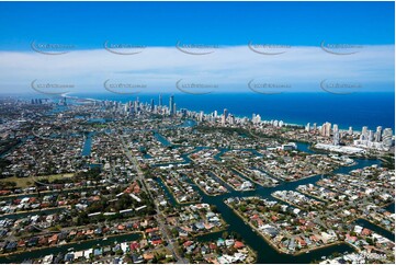 Broadbeach Waters QLD 4218 QLD Aerial Photography