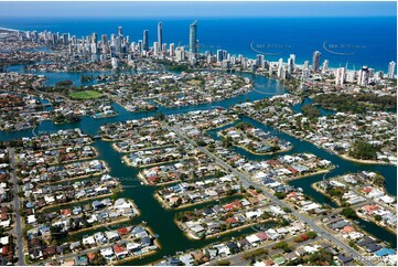 Broadbeach Waters QLD 4218 QLD Aerial Photography