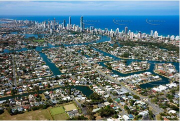 Broadbeach Waters QLD 4218 QLD Aerial Photography