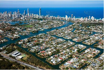 Broadbeach Waters QLD 4218 QLD Aerial Photography