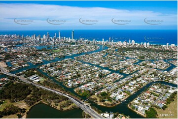 Broadbeach Waters QLD 4218 QLD Aerial Photography