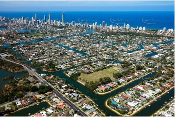 Broadbeach Waters QLD 4218 QLD Aerial Photography