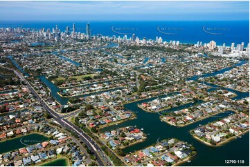 Broadbeach Waters QLD 4218 QLD Aerial Photography