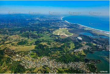 Bilambil Heights from 5000ft NSW Aerial Photography