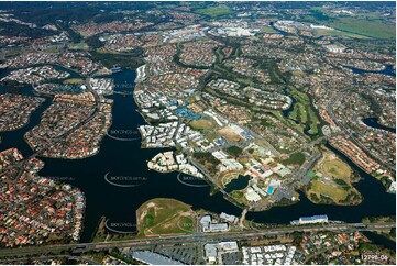 Varsity Lakes from 4000ft QLD Aerial Photography