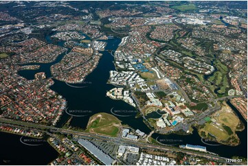 Varsity Lakes from 4000ft QLD Aerial Photography