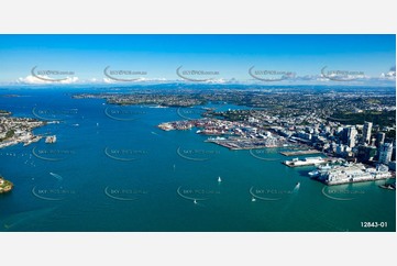 Waitemata Harbour Auckland NZ Aerial Photography