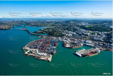 Aerial Photo Port of Auckland Aerial Photography