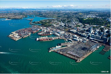 Aerial Photo Port of Auckland Aerial Photography