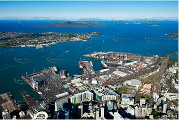 Aerial Photo Port of Auckland Aerial Photography