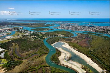 Salt Water Creek - Helensvale QLD Aerial Photography