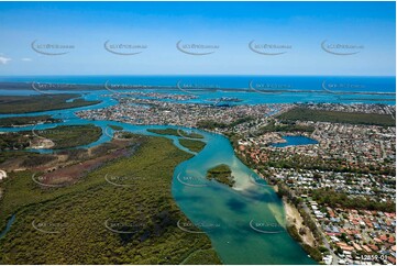 Coombabah Creek - Gold Coast QLD Aerial Photography