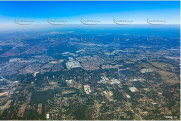 Park Ridge from 9000ft above sea level QLD Aerial Photography