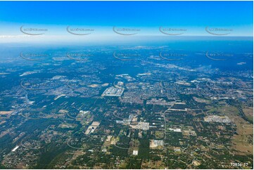 Park Ridge from 9000ft above sea level QLD Aerial Photography