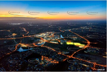 North Lakes At Dusk QLD Aerial Photography