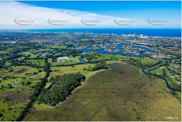 Merrimac Floodplain - Gold Coast QLD Aerial Photography